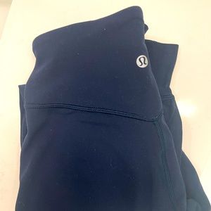 Navy lululemon align joggers